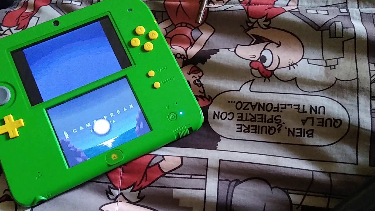 Prueba Conexión Nintendo 2DS con Wii U Pokémon Battle Revolution