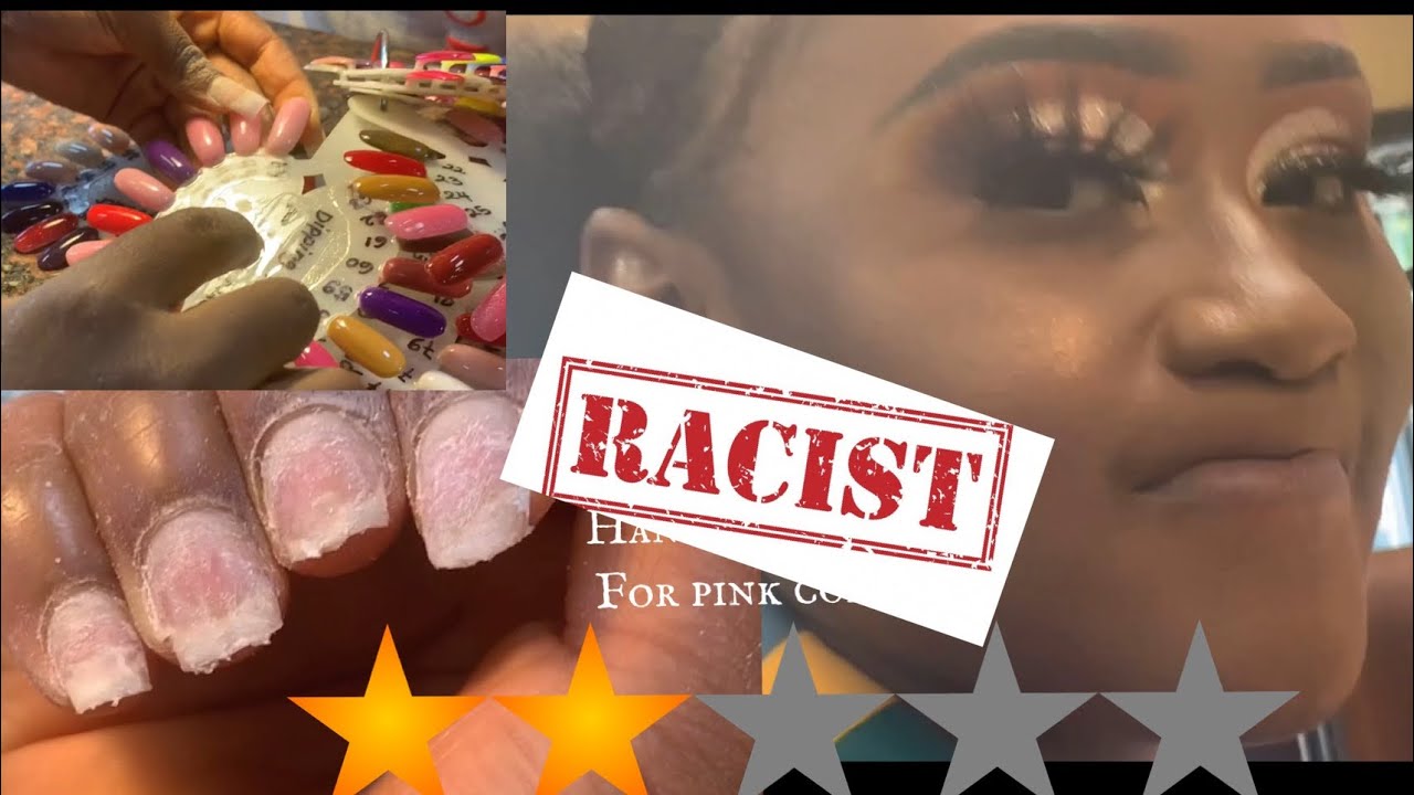 I WENT TO THE WORST REVIEWED NAILS SALON IN MY CITY #worstnails #racist