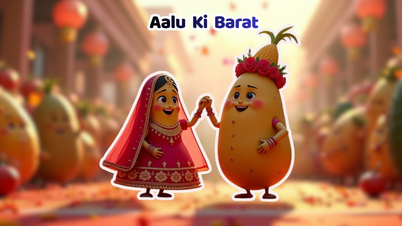 Aalu Ki Barat | Hindi Cartoon Video | Children Songs | Balgeet Bhandaar