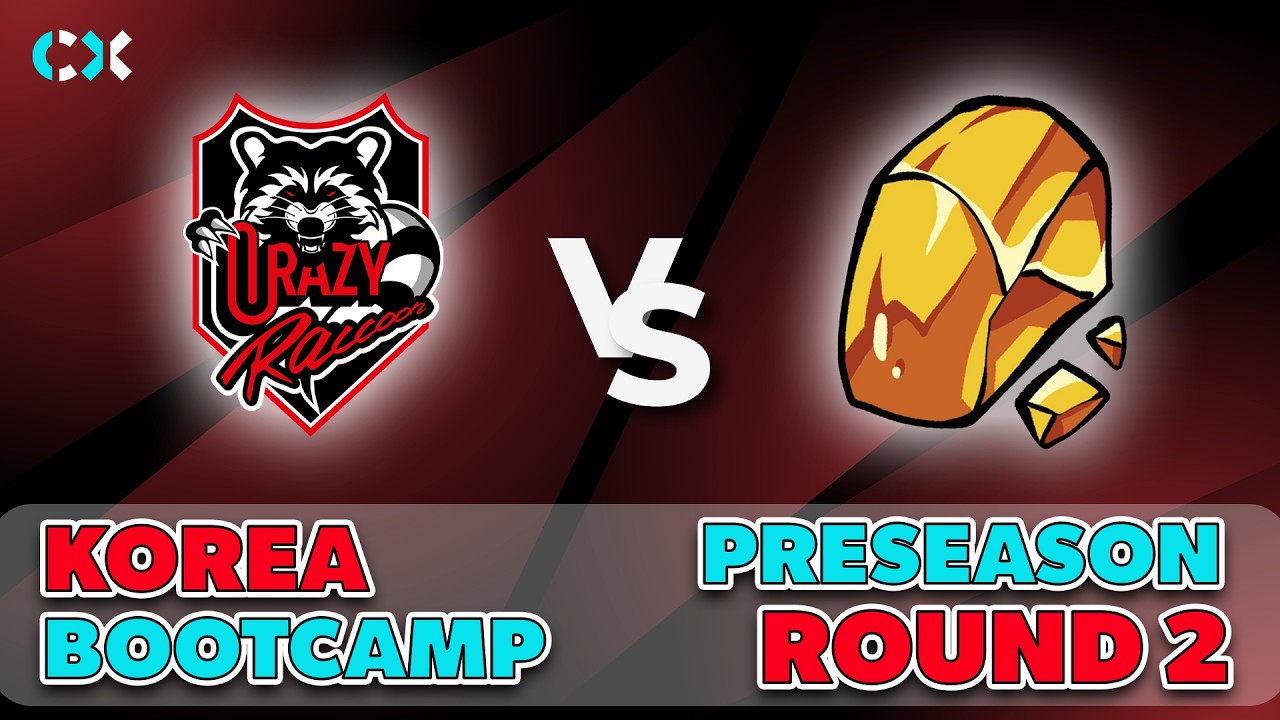 Crazy Raccoon vs Team Peps  - Preseason Bootcamp in Seoul