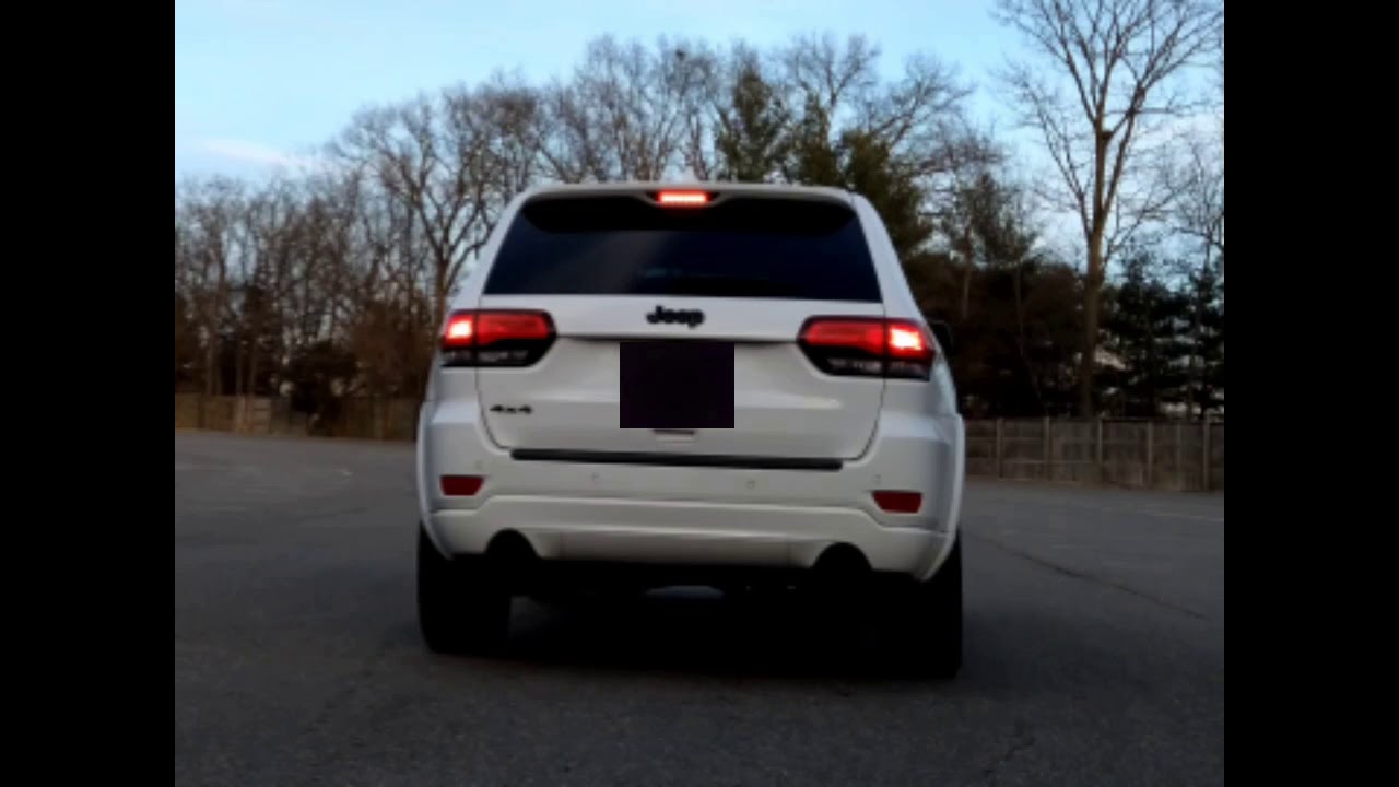 Gibson Axle-Back exhaust on a 2015 3.6L jeep grand Cherokee