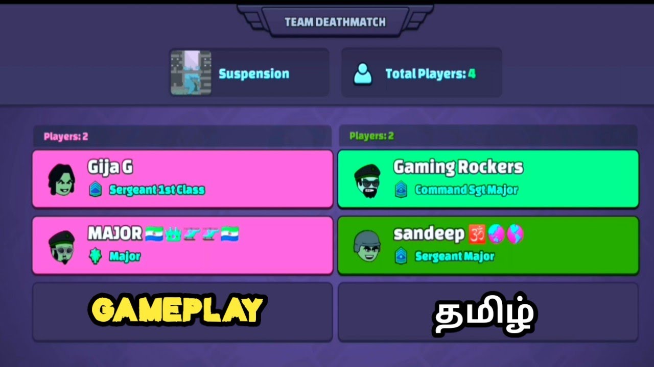 Mini Militia Gameplay in Tamil (25.05.2021) | Funny Gameplay | Gaming Rockers