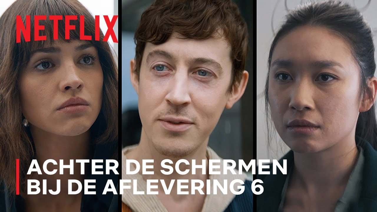 Jess Hong, Eiza Gonz&aacute;lez en Alex Sharp gaan achter de schermen bij aflevering 6 | 3 Body Problem