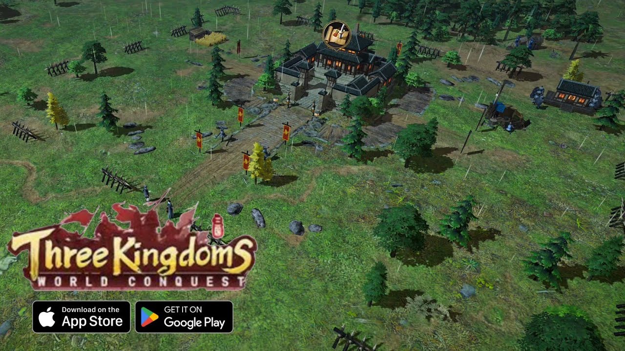 Three Kingdoms: World Conquest gameplay | RTS game | android iOS