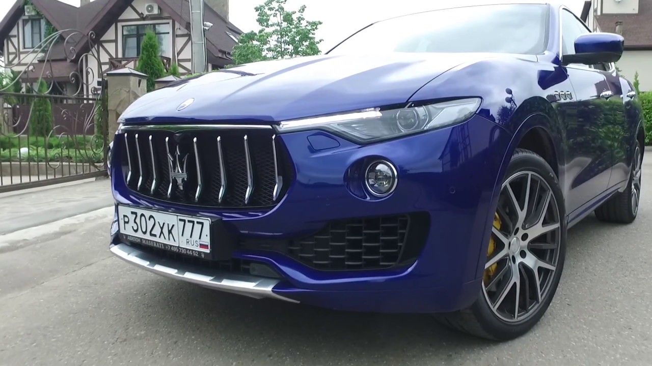 Maserati Levante -люкс грязи не боится!