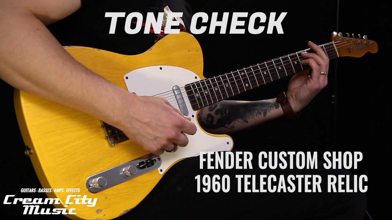 TONE CHECK: Fender Custom Shop 1960 Telecaster Relic Demo