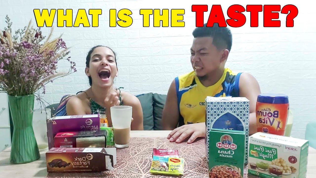 Pinoy Husband Tries Indian Snacks | Filipino-Indian Couple