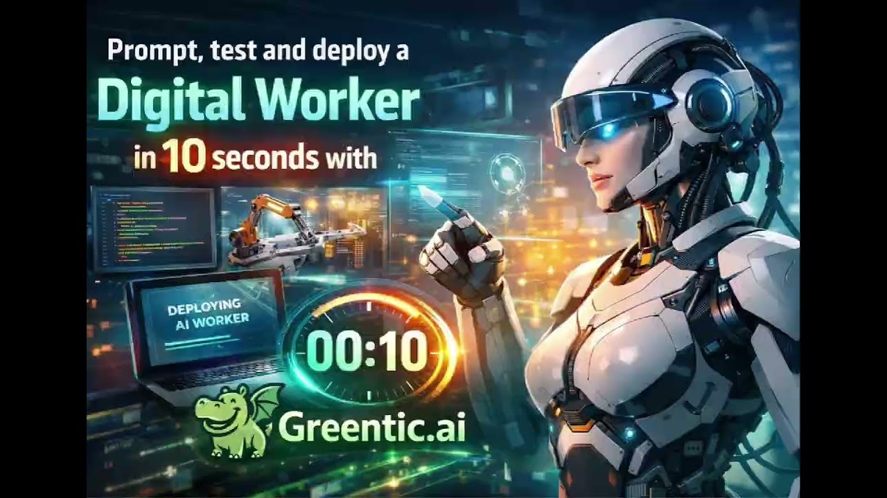 Prompt, test and deploy a digital worker in 10 seconds