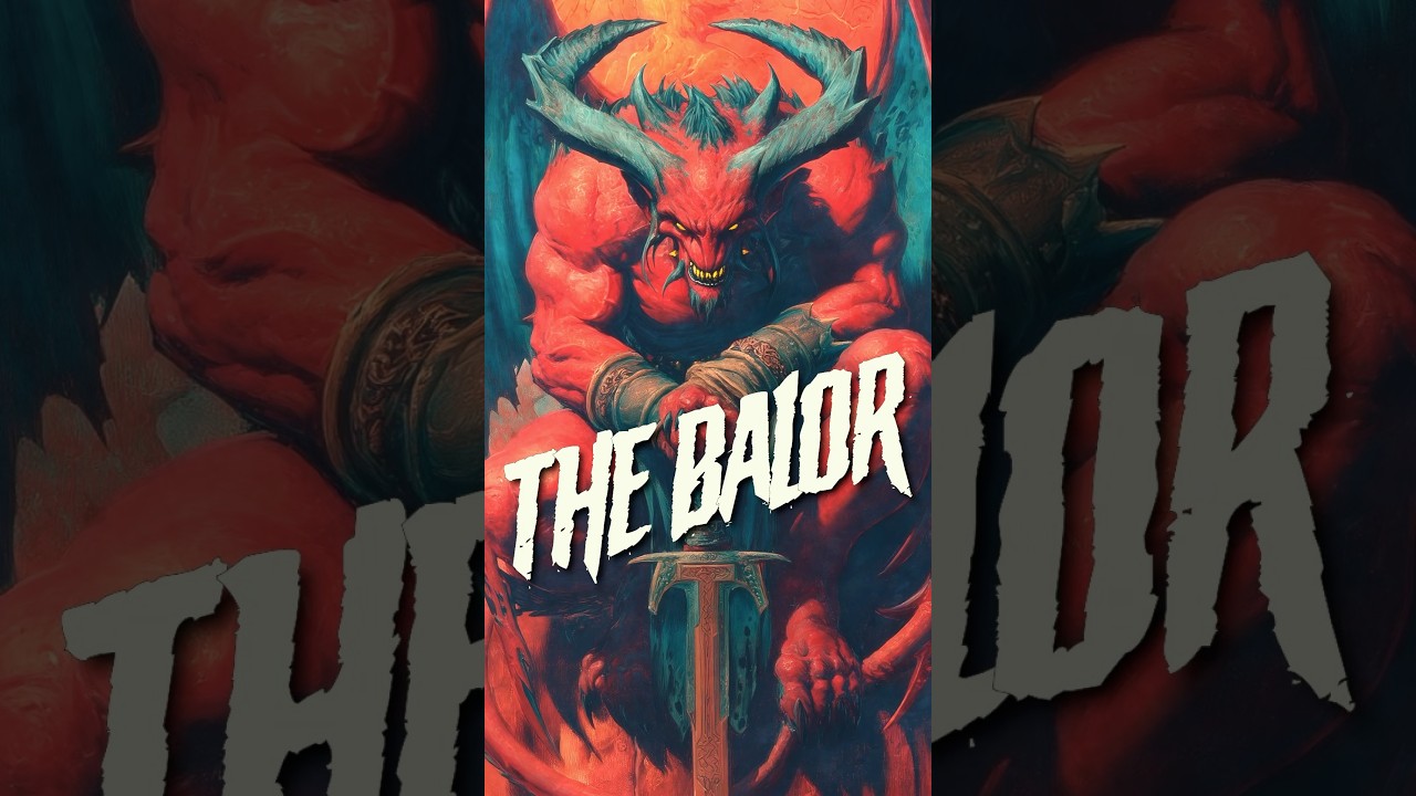 Balor, Errtu. Wiedza D&D z legendy Drizzta. #drizzt #dnd #dungeonsanddragons