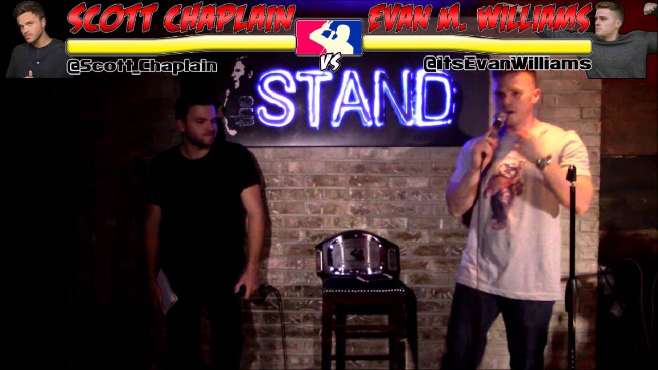 One Of The Greatest Roast Battles Ever?! Scott Chaplain vs. Evan Williams
