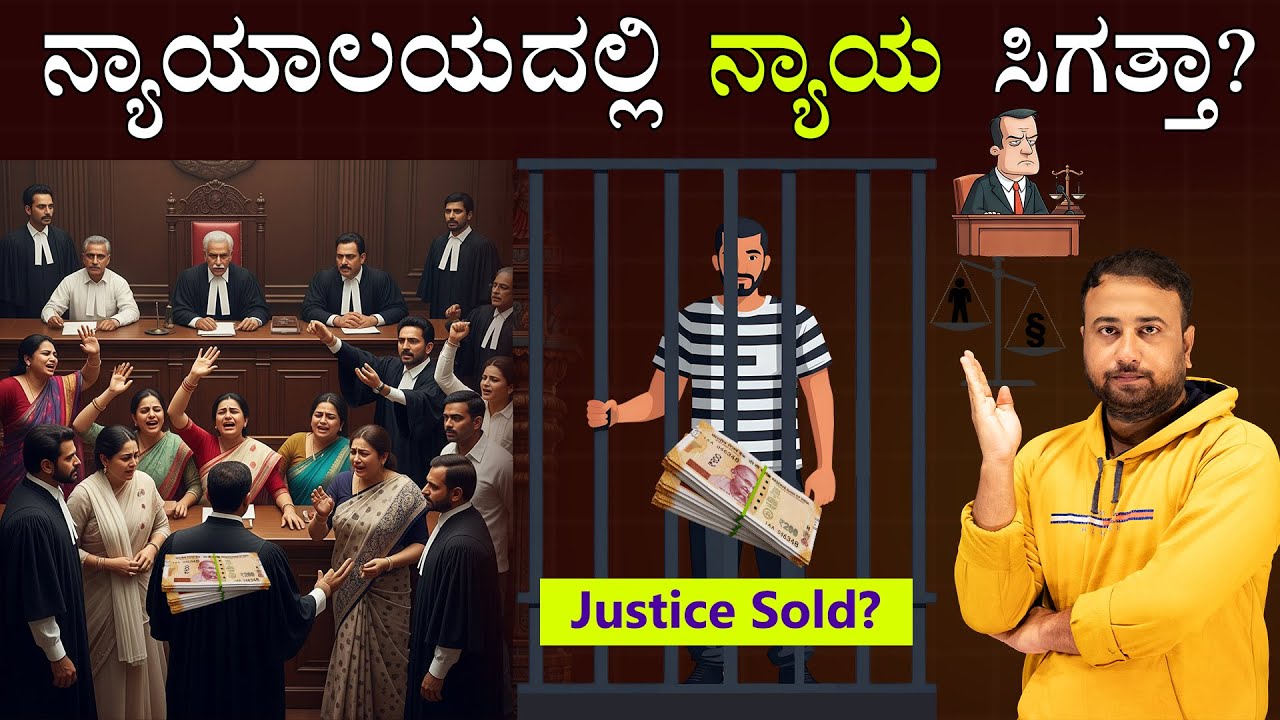 ನ್ಯಾಯಾಲಯದಲ್ಲಿ ನ್ಯಾಯ ಸಿಗತ್ತಾ? Can We Get Justice in Indian Courts Now?