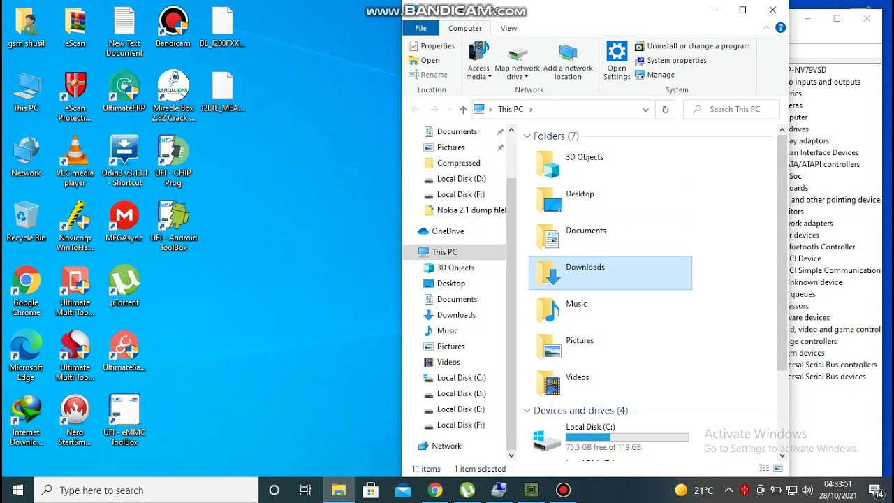 nokia 2.1 Qfil flash file with Dump file boot repair tested