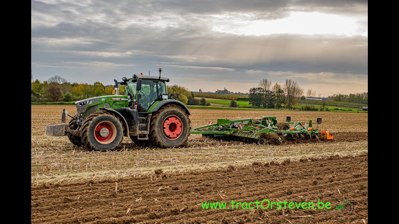 Fendt 942 Design-Line S5 Gen6 + Amazone Ceus 5000-2TX Super - Van Hoven Agro (Cadier en Keer)