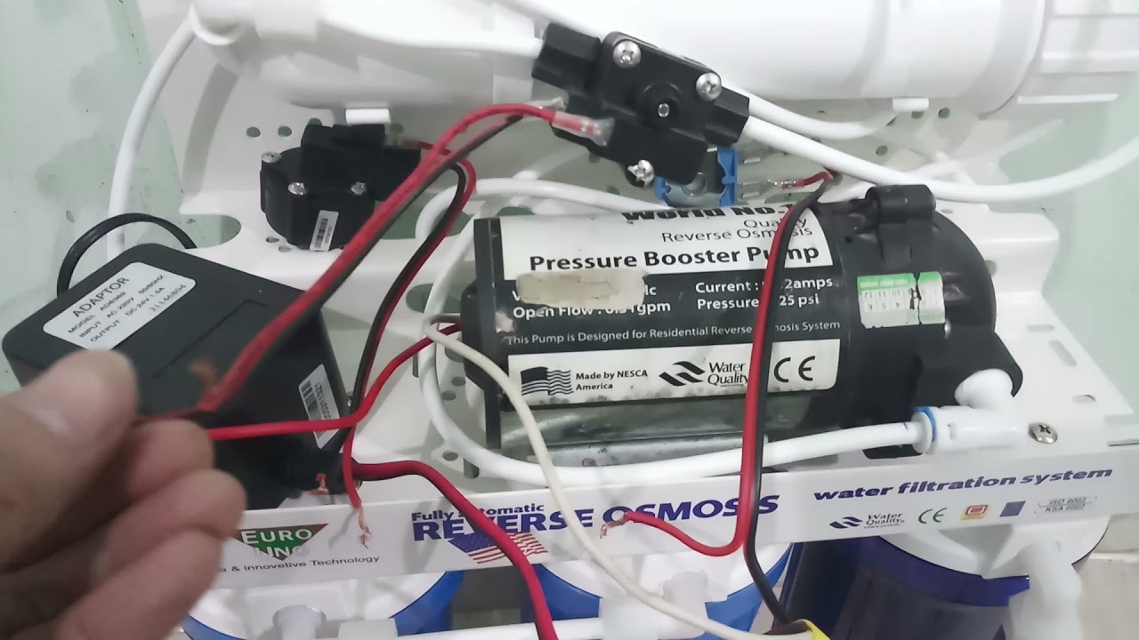 Bài 1 - Hướng dẫn đấu nối các thiết bị điện máy lọc nước R.O #: Học sửa máy lọc nước R.O