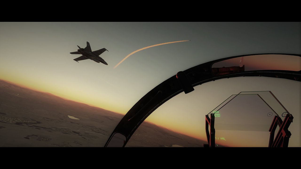 DCS 2.9  |  F/A 18c   AGM 88C - PB  |  Tonopah Test and Training Range |  TacView