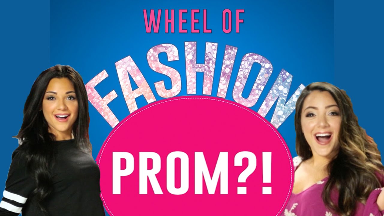 Prom Dress Challenge with Niki and Gabi #WheelofFashion - Presented by Seventeen & Macy's