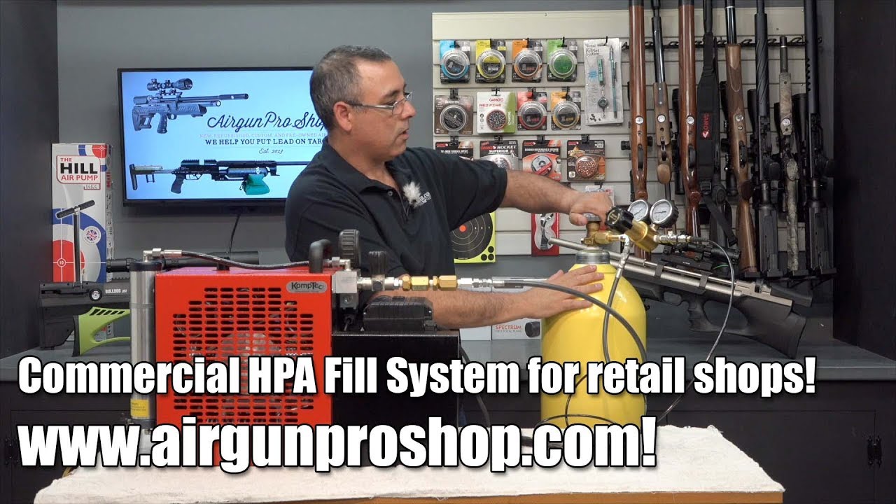 Commercial HPA Fill System for supporting Paintball and PCP Airguns!
