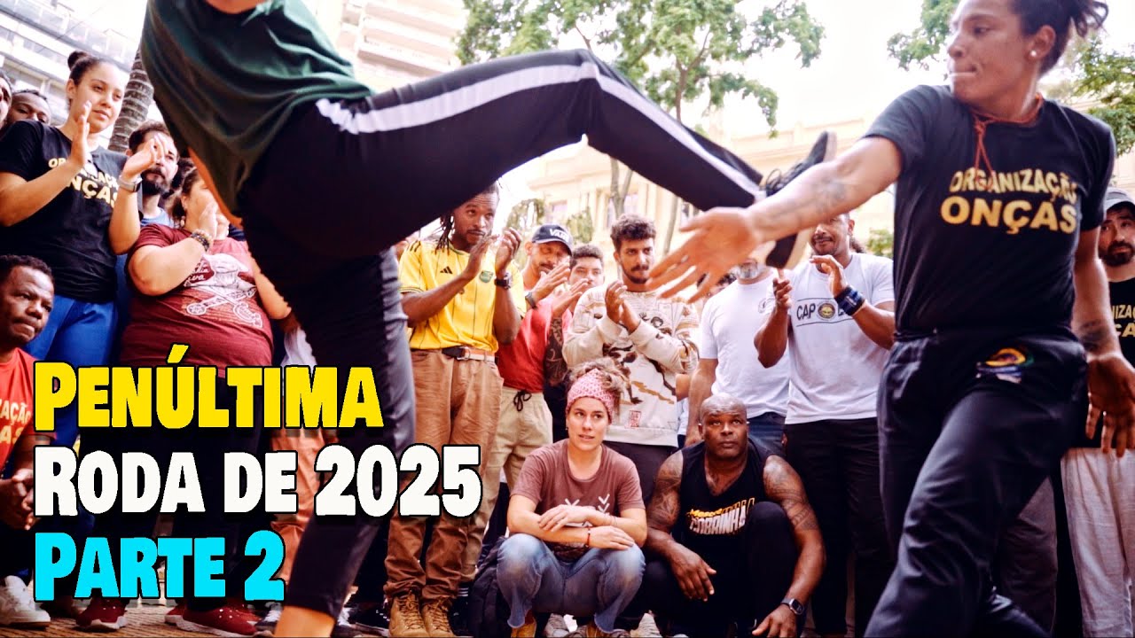 #Parte2 Roda de Capoeira da Praça da República São Paulo Brasil 14 dezembro 2025 #capoeiraviva