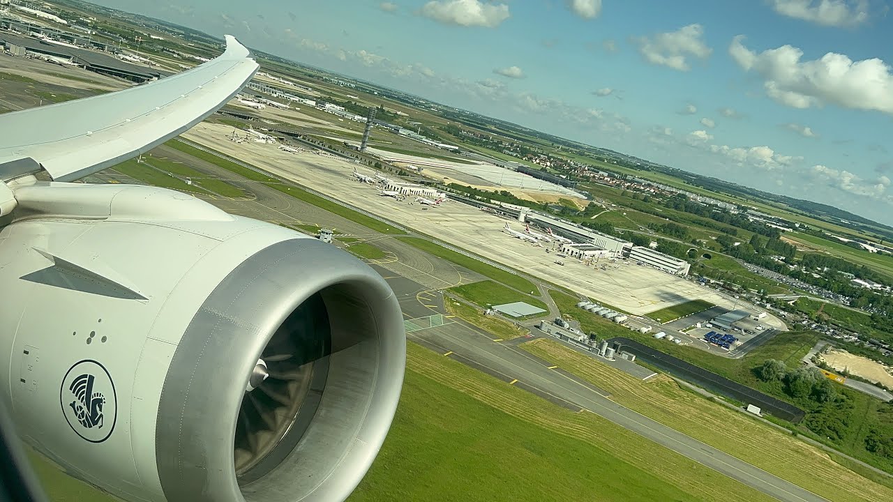 *AMAZING* GEnx ROAR | Paris Charles De Gaulle Takeoff | Air France Boeing 787-9 Dreamliner | CDG
