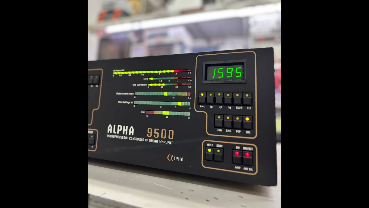 ALPHA TELECOM: AMPLIFICADOR LINEAR RF CONCEPTS ALPHA 9500 - IDENTIFICANDO OS PROBLEMAS - PARTE 1