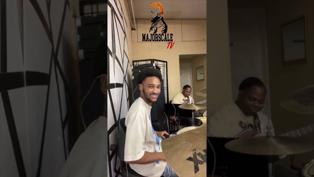 Marcus Mickles on Drums 🥁💃🏽🕺🏽praise break STL