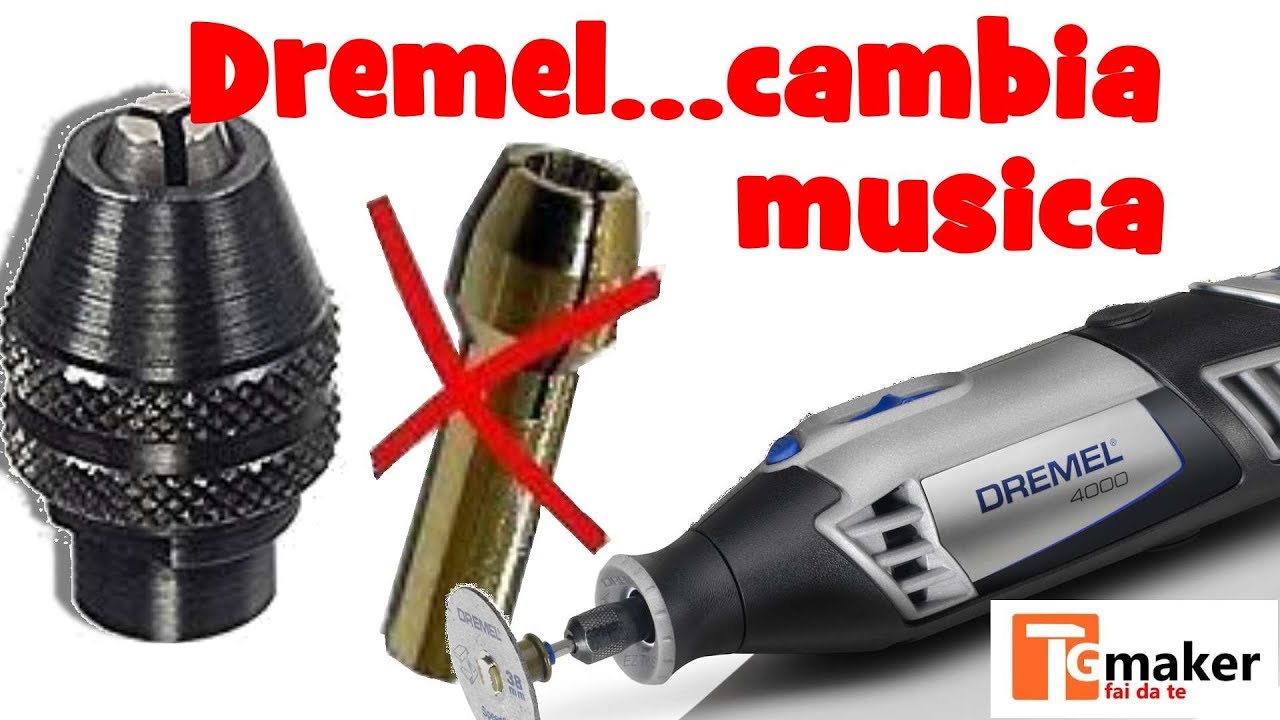 Cambio del mandrino al Dremel