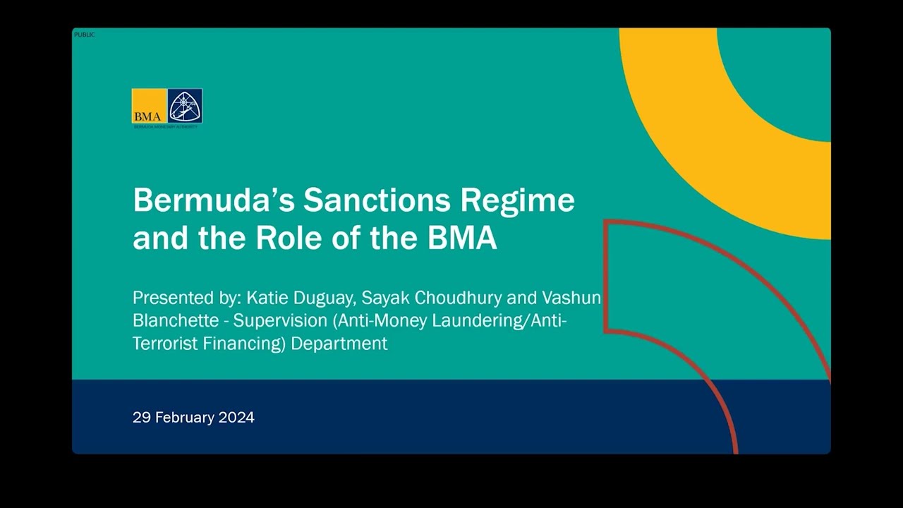 Bermuda&rsquo;s Financial Sanctions Framework  (29 February 2024)