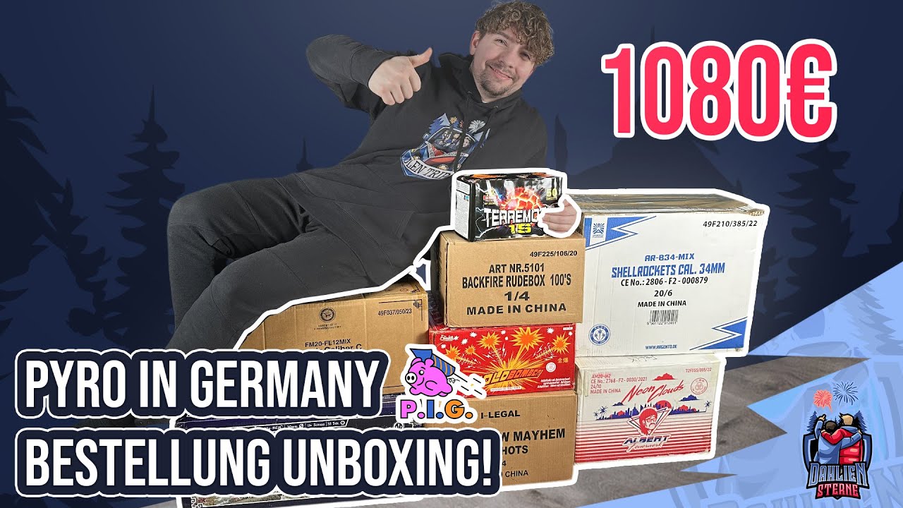 WIR HABEN BEI @pyro.in.germany FÜR 1080€ BESTELLT! 👀🔥