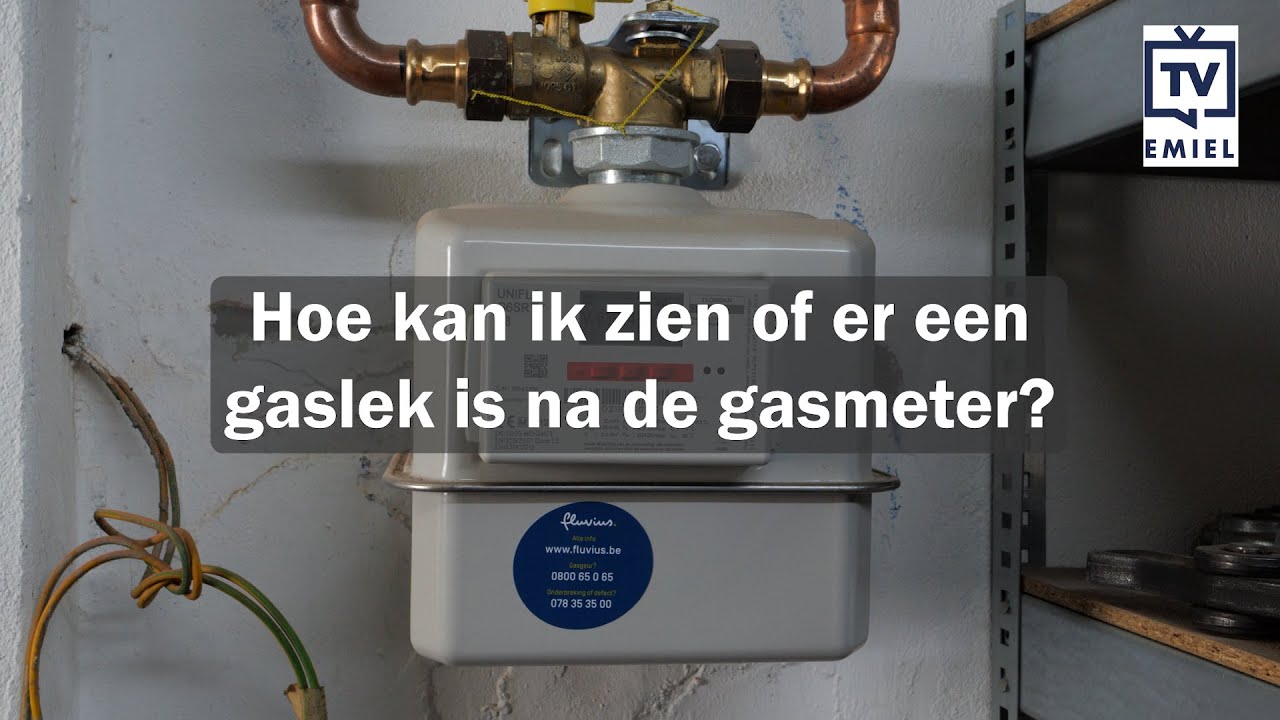 Gaslek : wat kun je zelf controleren ?