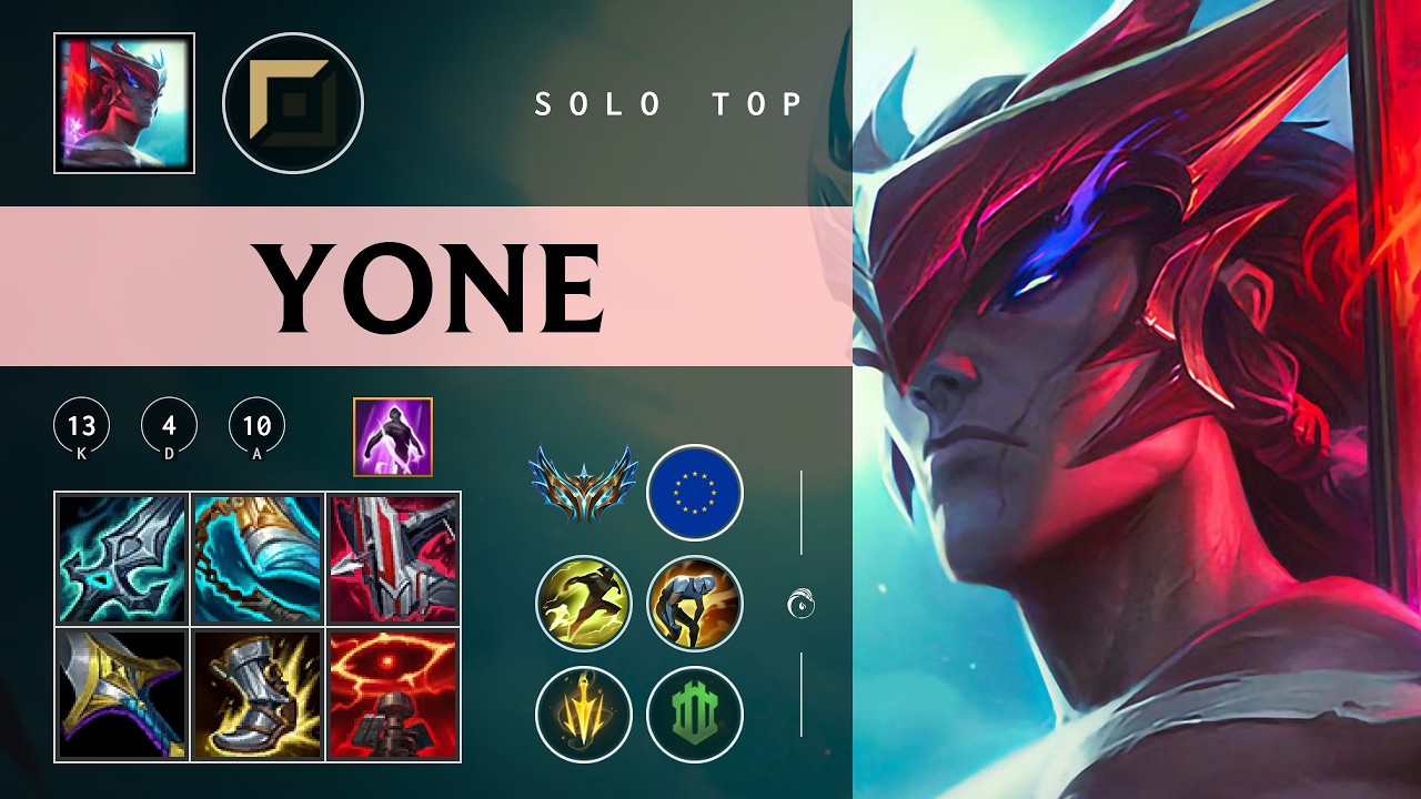 Yone Top vs Renekton - EUW Challenger Patch 26.04