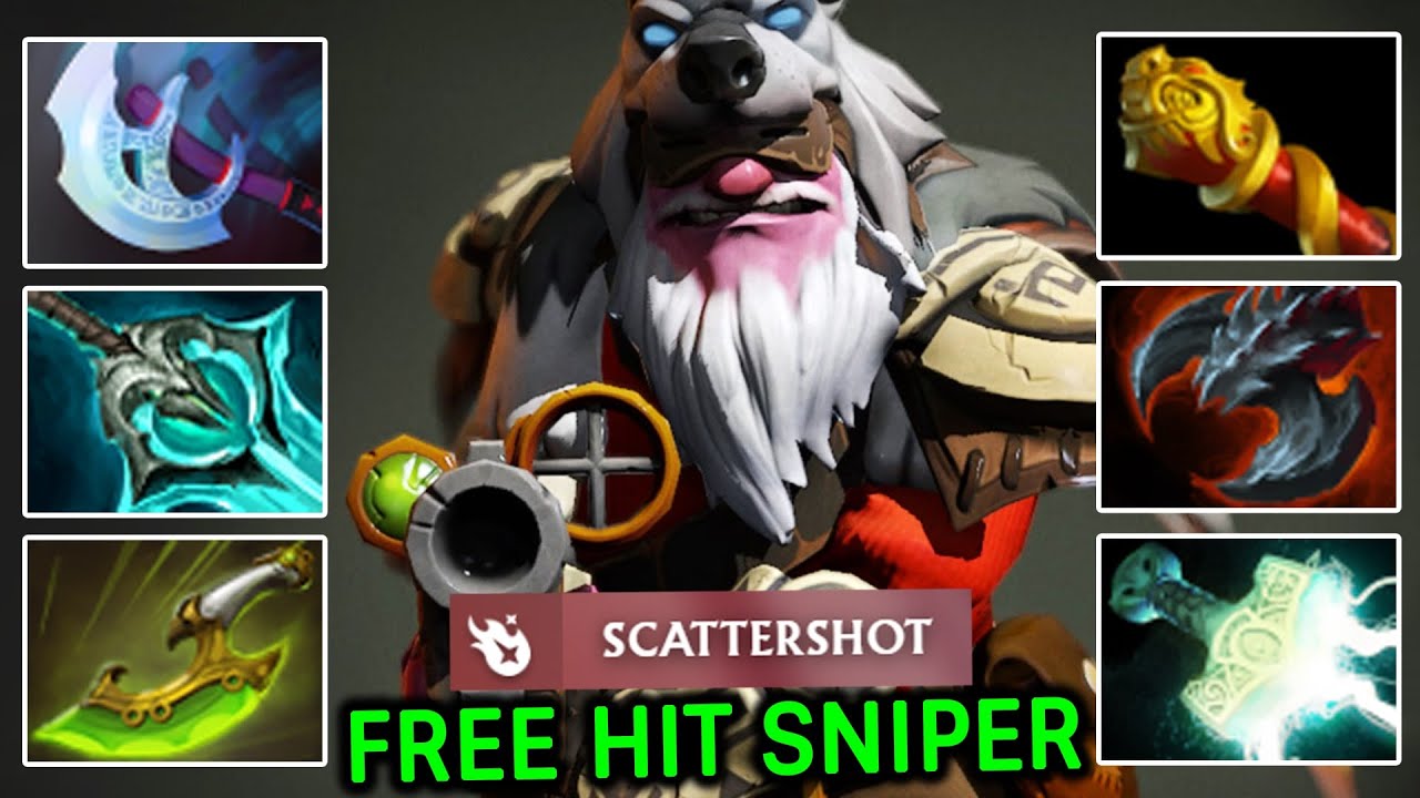 Sniper Free Hit Mode &ndash; Unlimited Headshot Build Dota 2