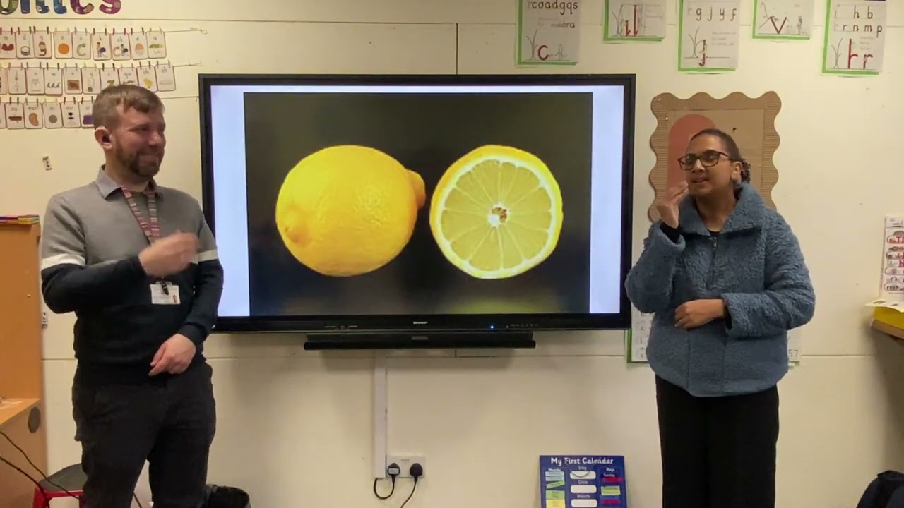 A BSL Club video - Food Signs