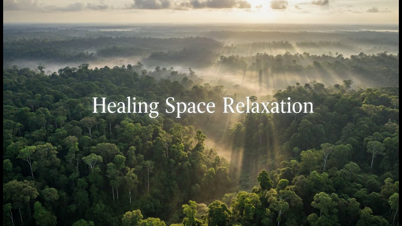 Relaxing Piano Music for Anxiety Relief in a Green Forest