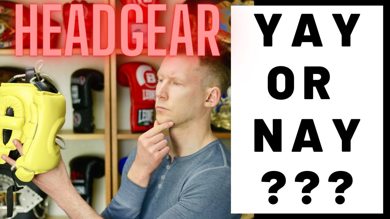 To Headgear Or To Not Headgear?  That Is The Question 🤔