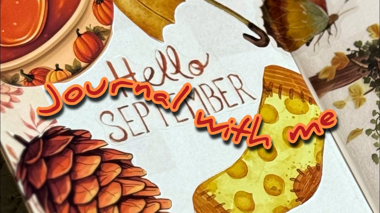 Journal With Me ✨ Autumn Journal Spread 🍂 