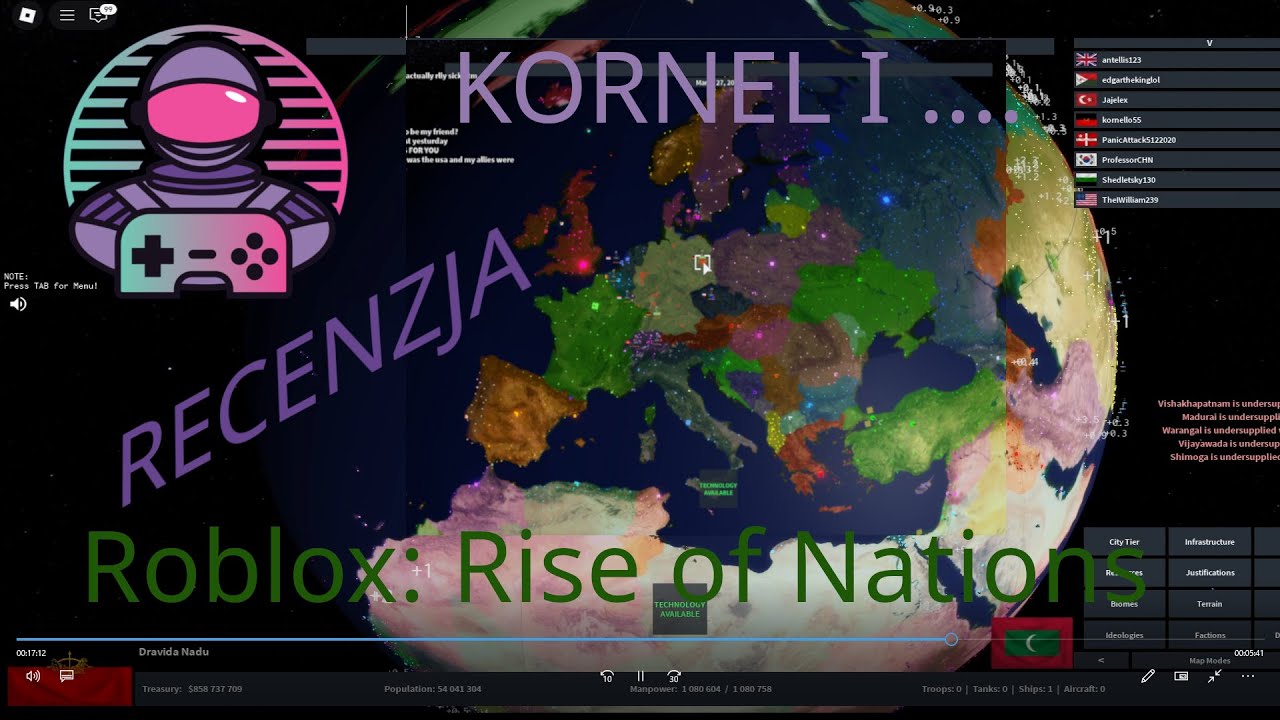 [Roblox] Rise of Nations: recenzja + szybki przegląd gry | v2