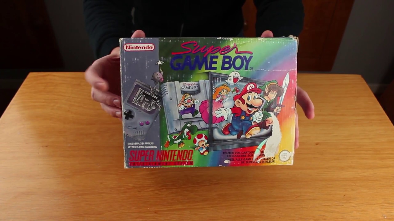 ASMR Super Game Boy Unboxing SNES (No Talking) Tapping Sounds