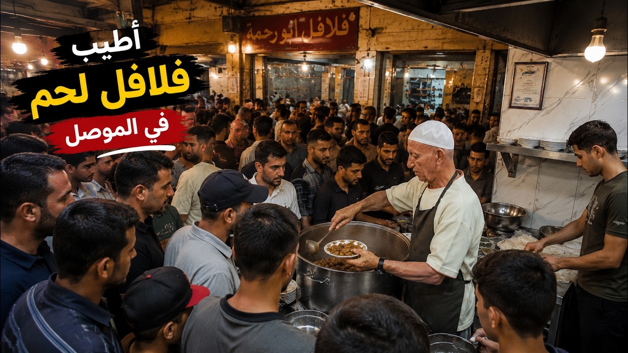 The Best Meat Falafel in Mosul, Iraq 🔥 | Kebab Made with Frozen Meat & Meat Prices 2026