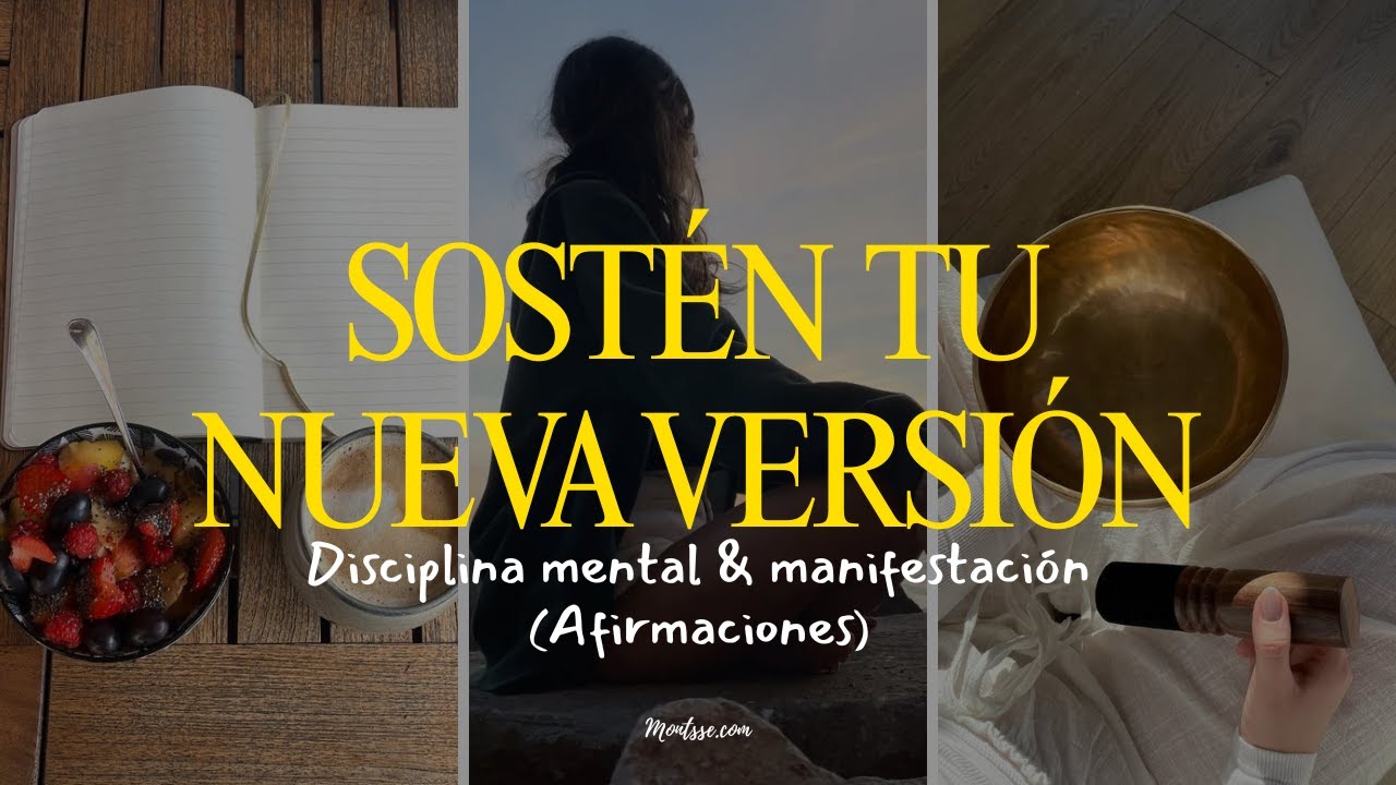 Afirmaciones para Mantener tu Nueva Versi&oacute;n | Disciplina Mental y Manifestaci&oacute;n de Metas