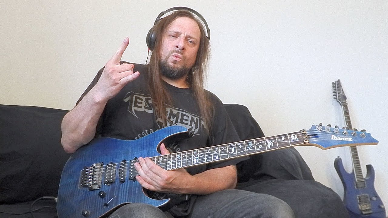 Testament - 'Demonic Refusal' - Guitar Cover