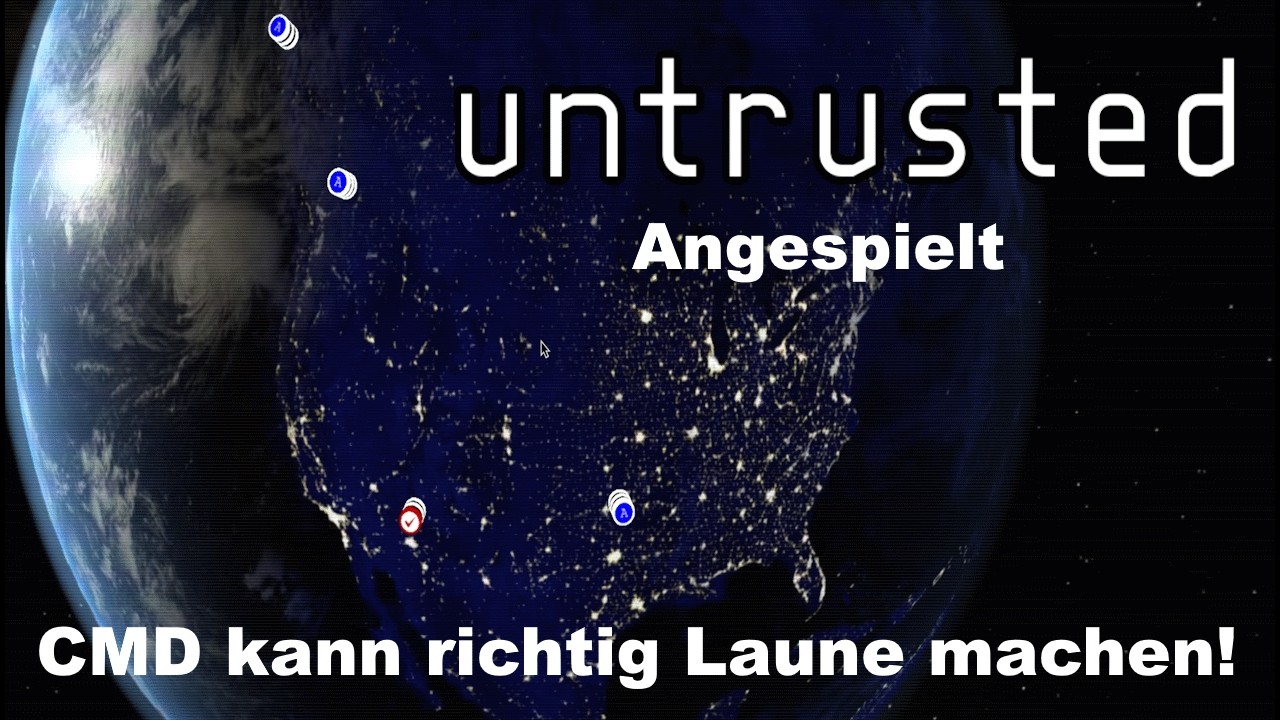 CMD kann richtig Laune machen - Untrusted: hackers at large - #angespielt #cmd #hacker