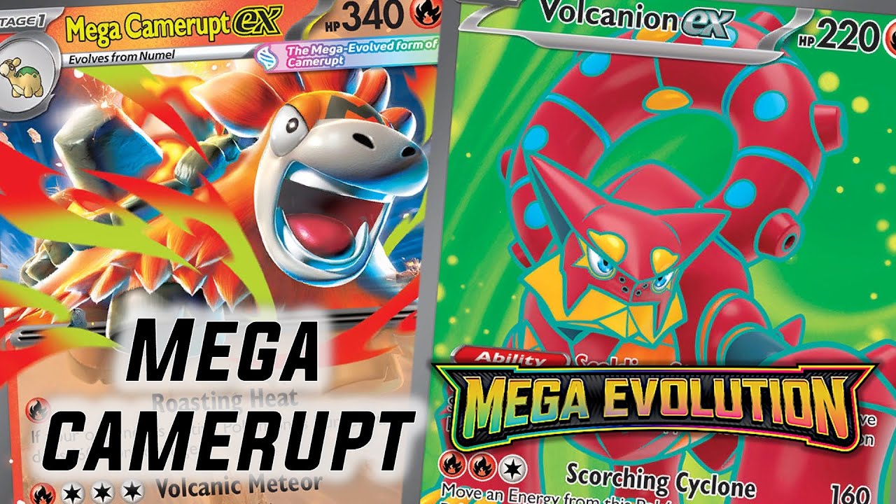 🔥 Mega Camerupt es MEJOR DE LO QUE PARECE - Mega Evolution Pokémon TCG