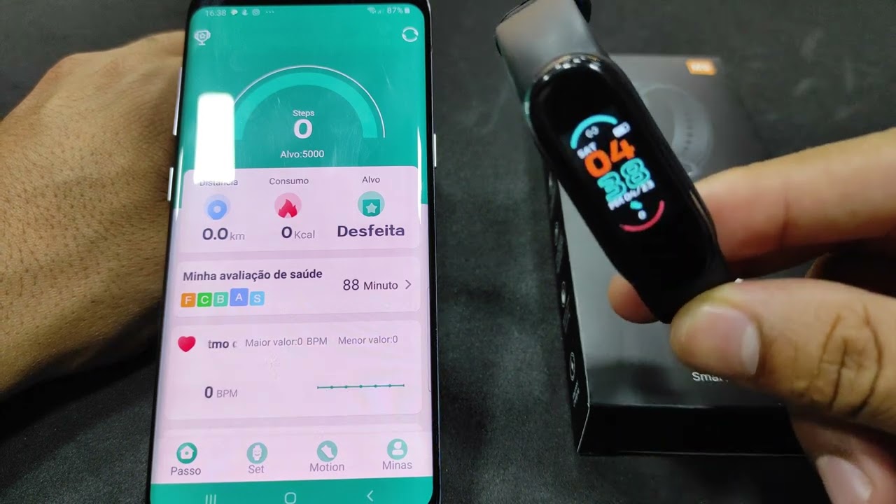 SMARTBAND M6 - Aprenda a Configurar Corretamente a Smartband M6 Com o App FITPRO