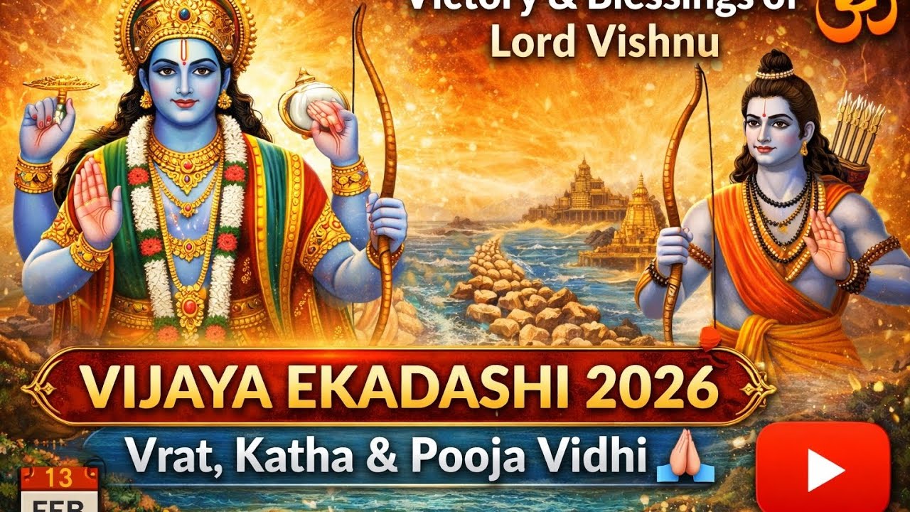 Vijaya Ekadashi 2026 | Vrat Katha, Mahatmya & Pooja Vidhi | Victory & Blessings of Lord Vishnu 🙏