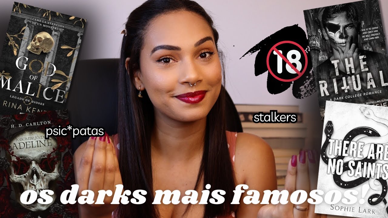 OS DARK ROMANCES MAIS FAMOSOS DA GRINGA! | Miriã Mikaely