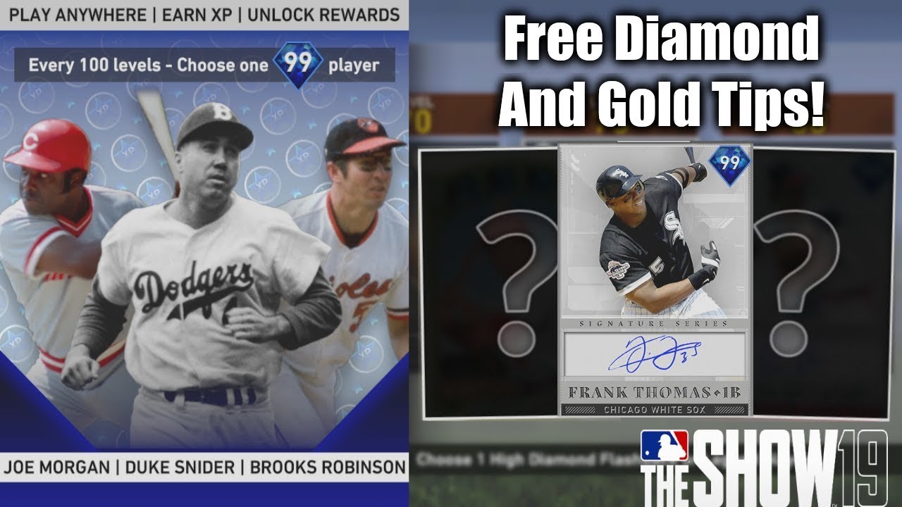 How To Get FREE Gold And Diamond Players FAST! XP Reward Path Tips! MLB The Show 19 Diamond Dynasty
