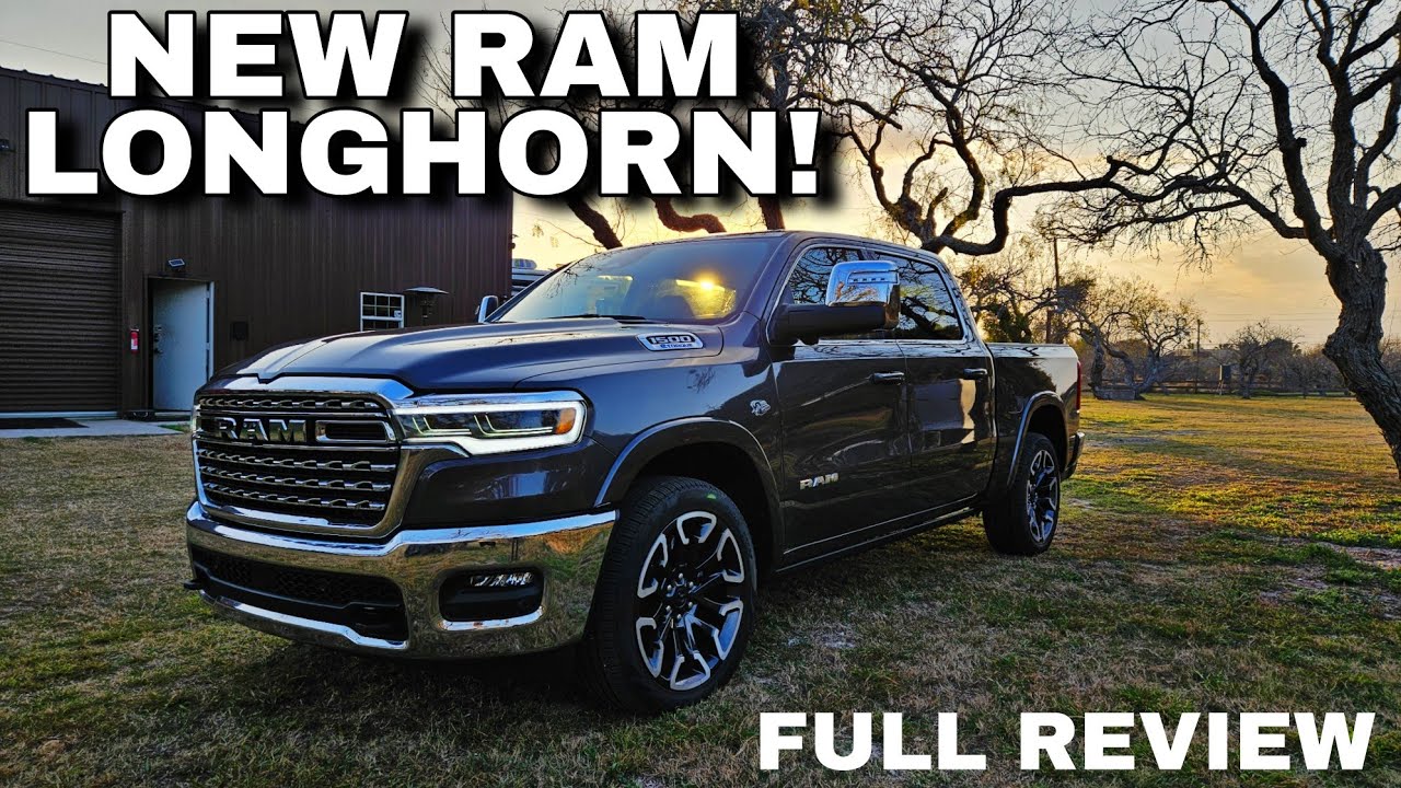 ПОЛНЫЙ ОБЗОР! RAM Limited Longhorn 1500 4x4 HEMI 2026 года!