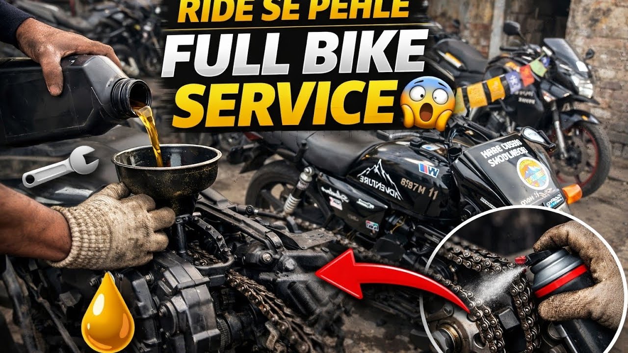 Ride Se Pehle Bike Service Karwayi