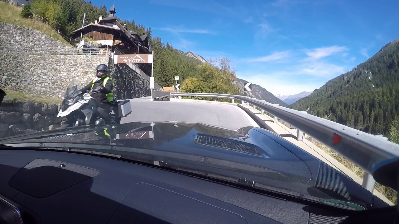 Stilfser Joch mit dem Mercedes-AMG GT (Prad - Franzenshöhe)