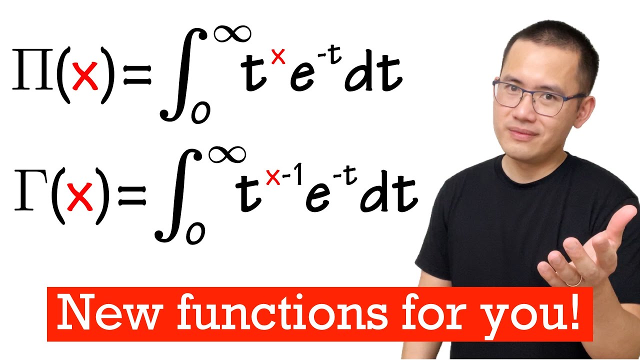 Introduction to the Gamma function & the Pi function (extending the factorial!)